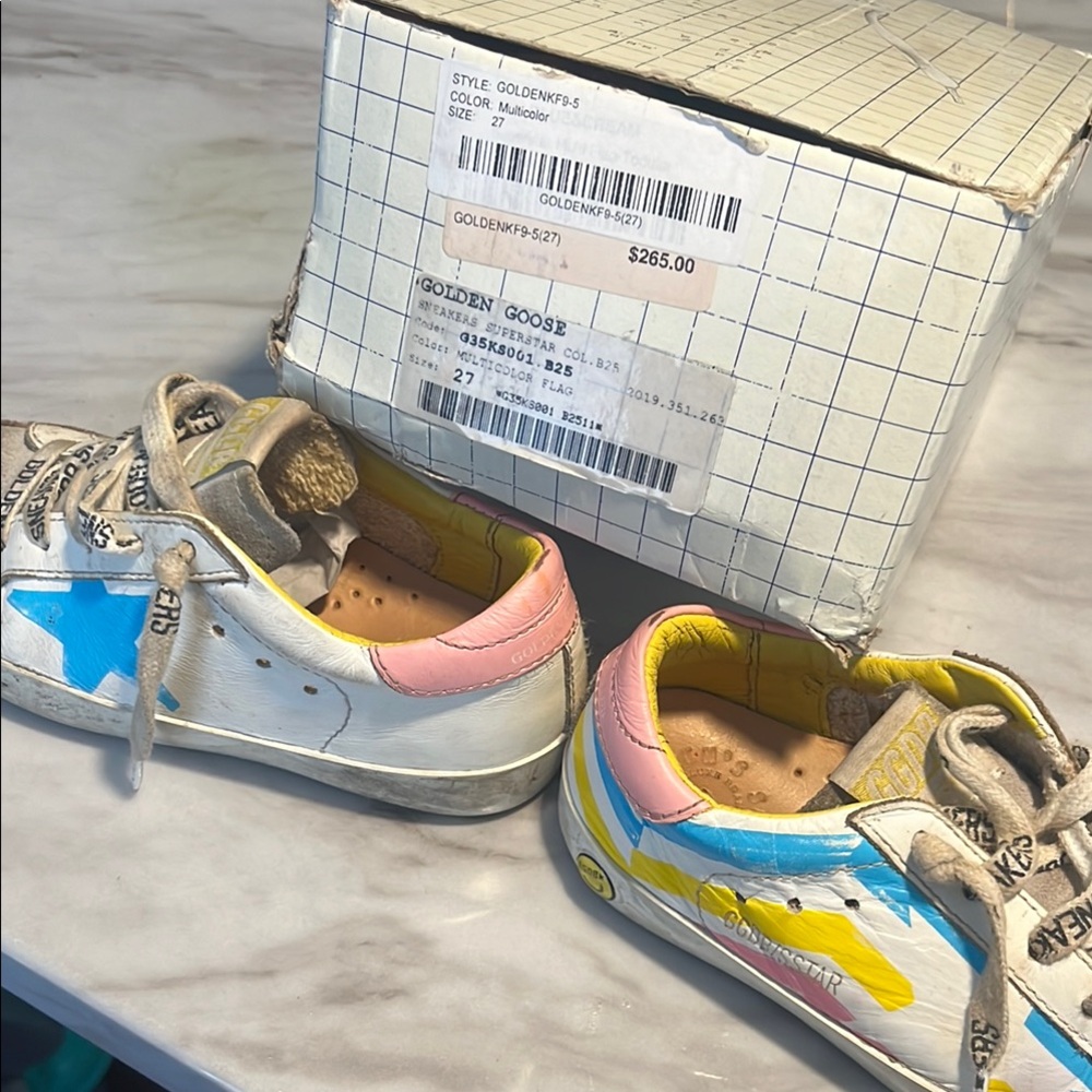 Golden Goose Kids Sneakers - Multicolor Star Design - Picture 2 of 5